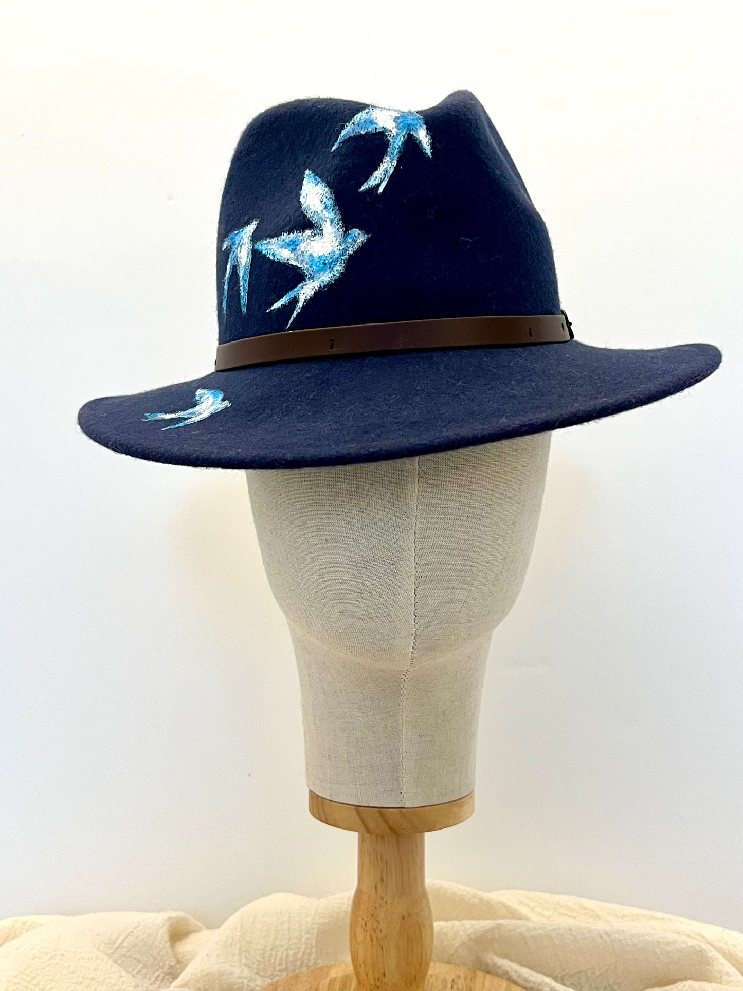Magritte´s Birds Wool Fedora