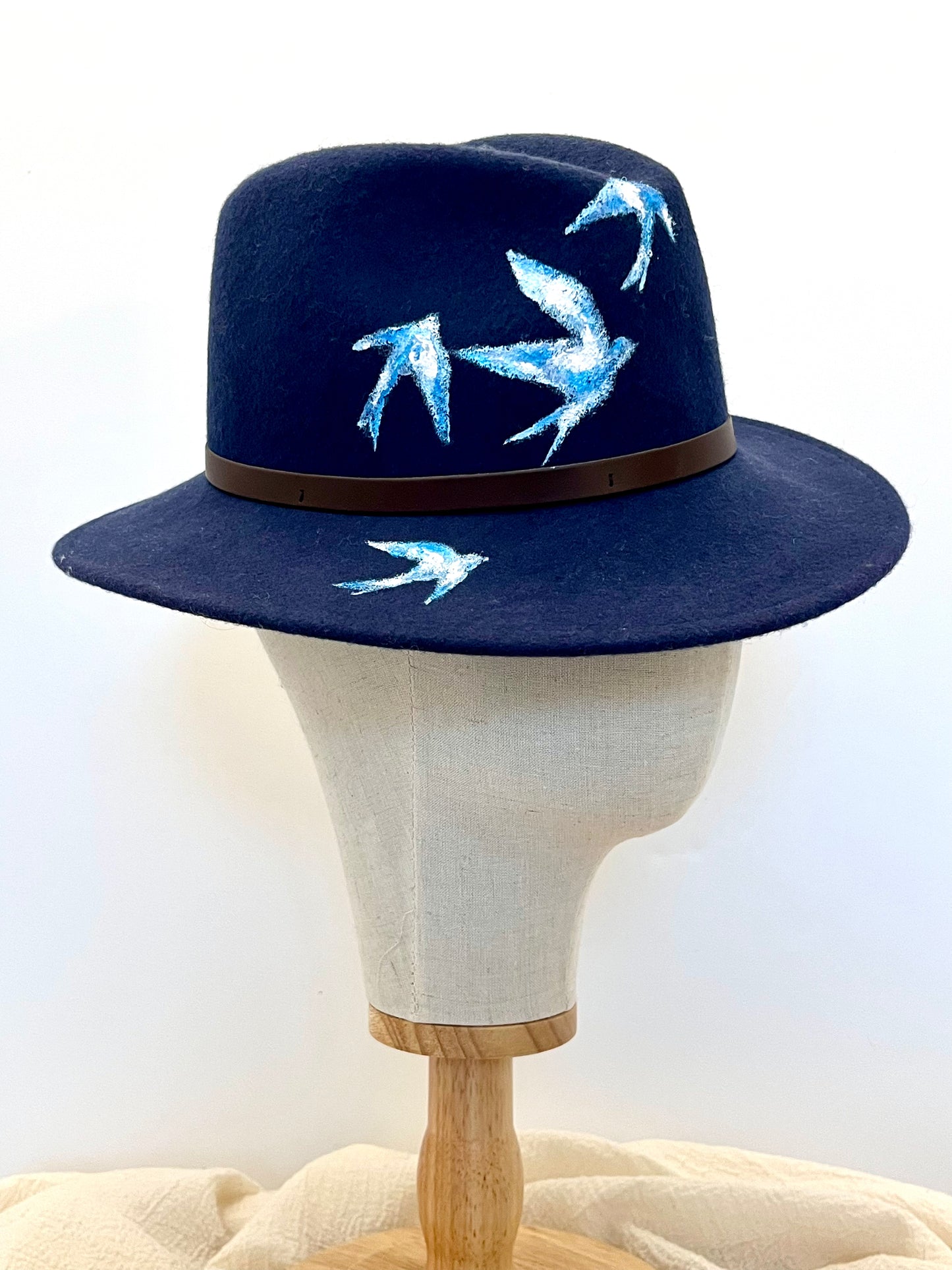 Magritte´s Birds Wool Fedora