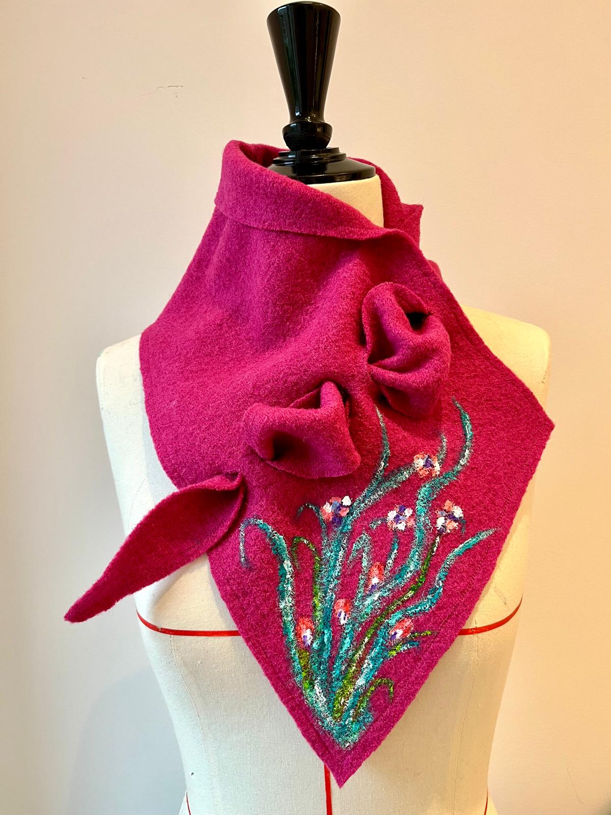 Meadow Hand Painted Scarf