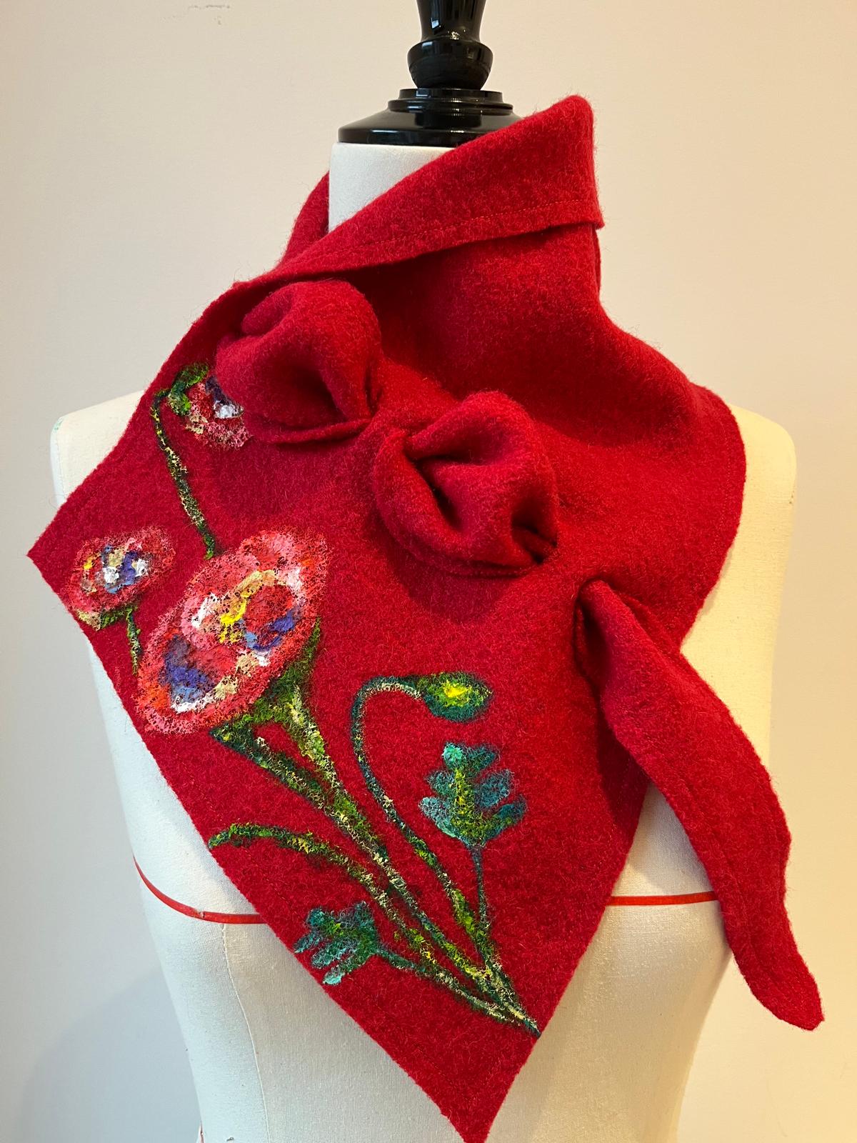 Muse Hand Painted Scarf