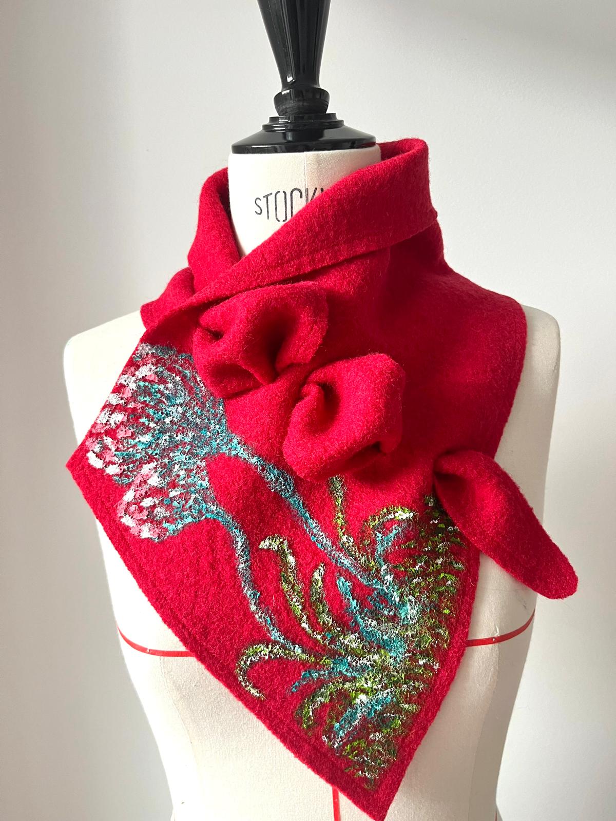 Impression Hand Painted Scarf
