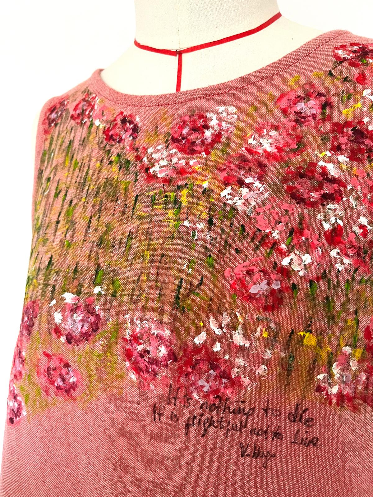 Blossom Hand Painted Cotton Top