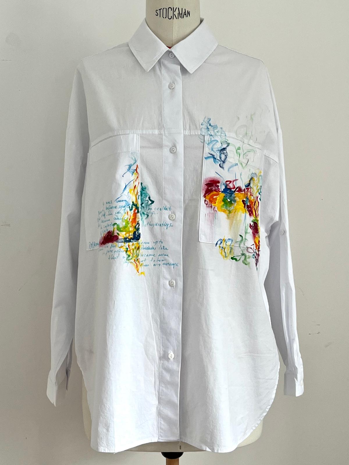 Mitchell Hand Hainted Cotton Shirt