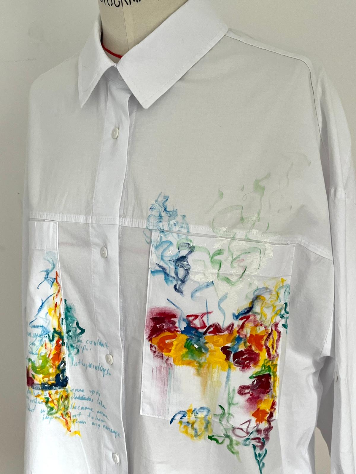 Mitchell Hand Hainted Cotton Shirt