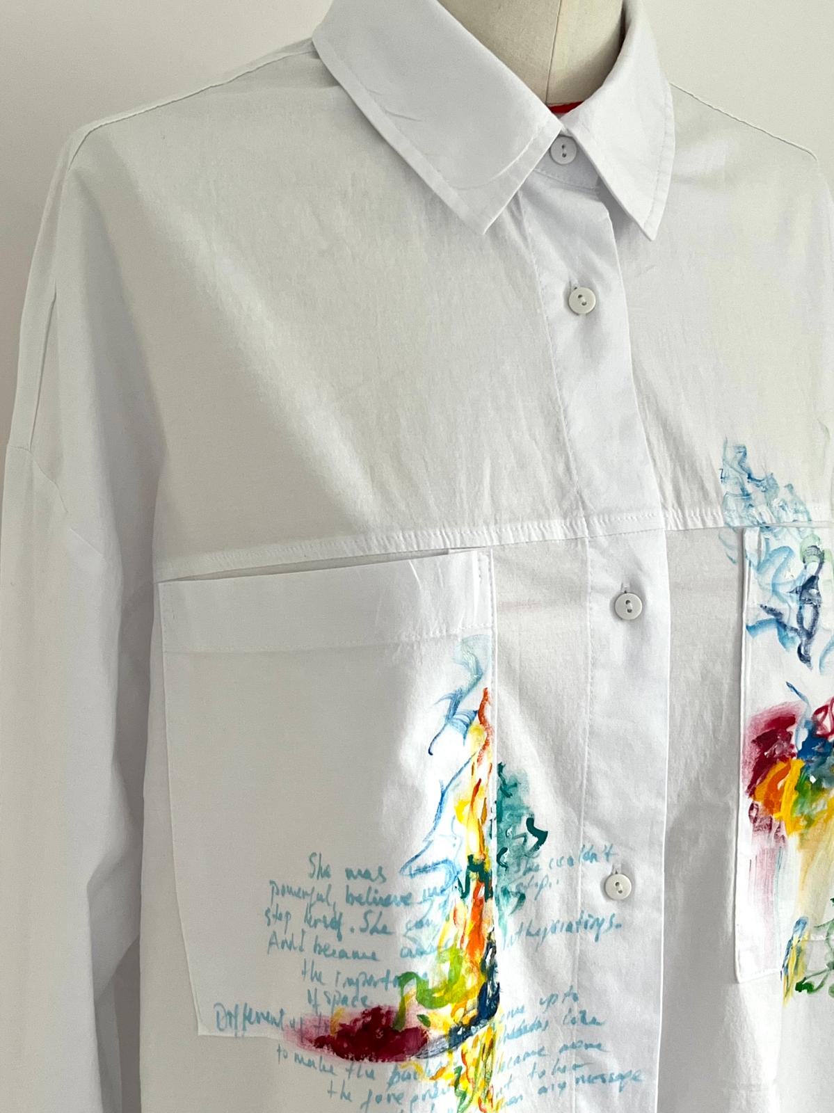 Mitchell Hand Hainted Cotton Shirt