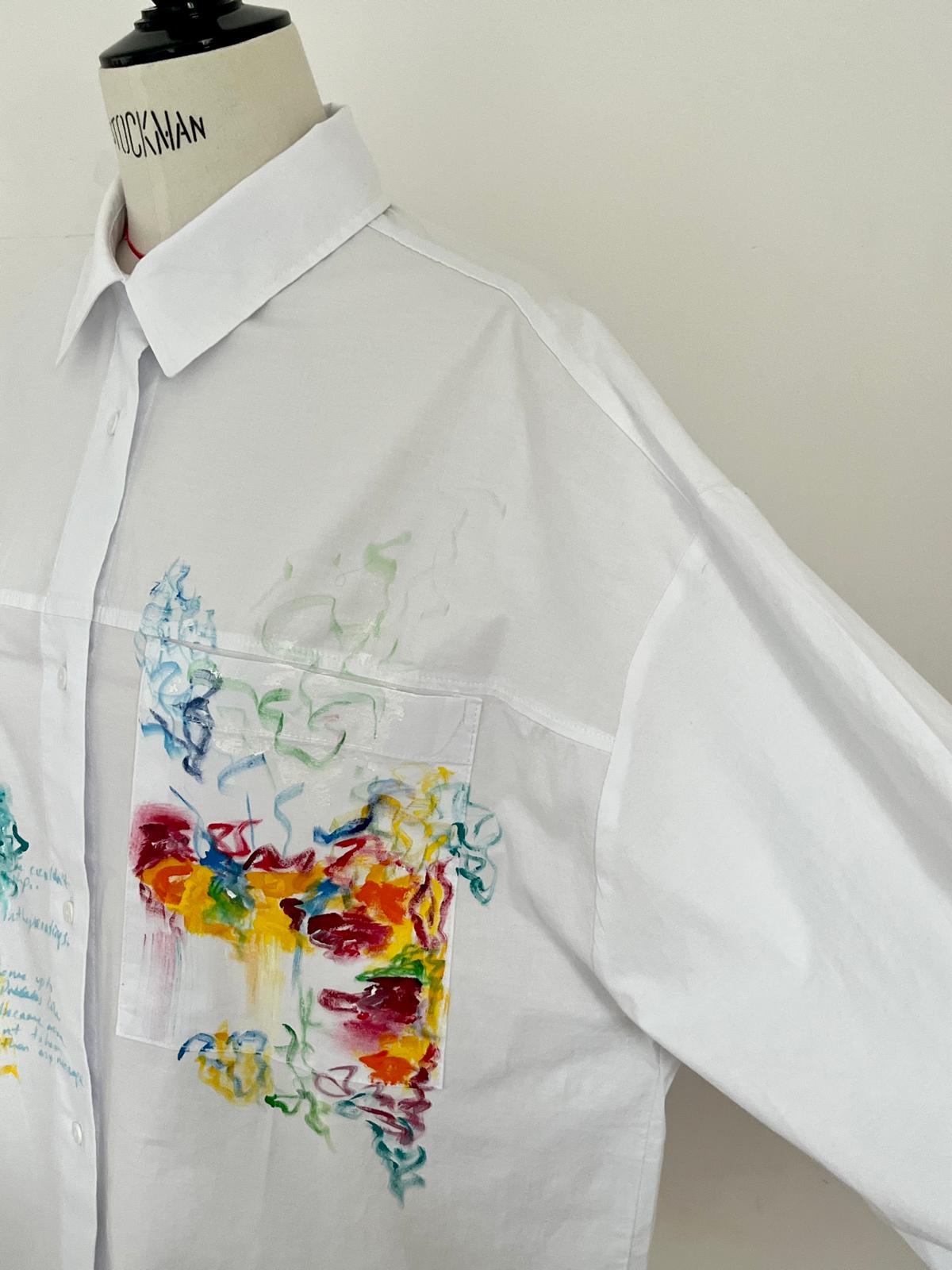 Mitchell Hand Hainted Cotton Shirt