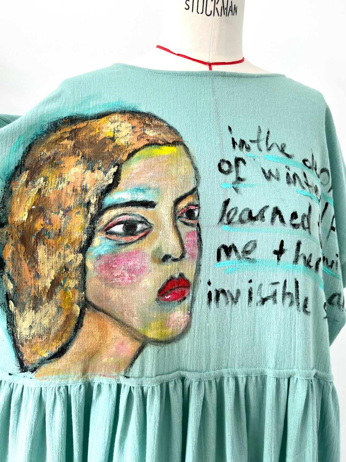 Lili Hand Painted Cotton Dress
