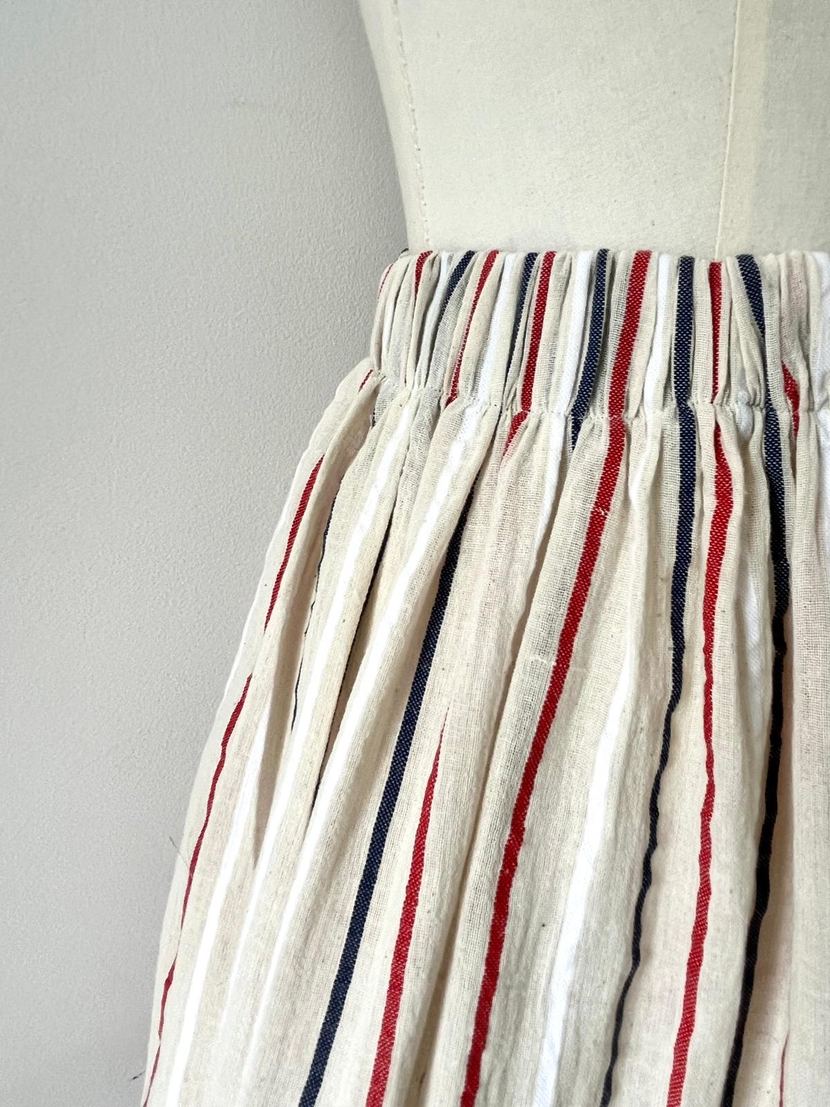 Rainbow Cotton Skirt