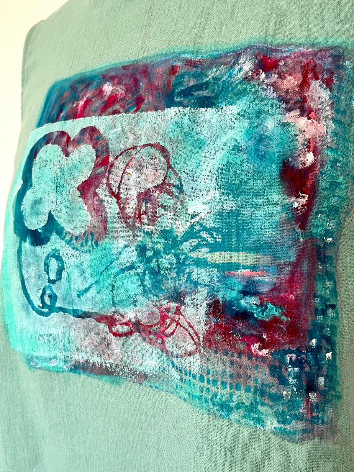 Palette Tee Hand Painted Cotton Top
