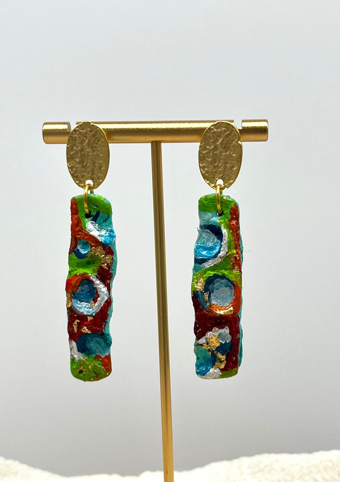 Dream Handmade and Painted Earring