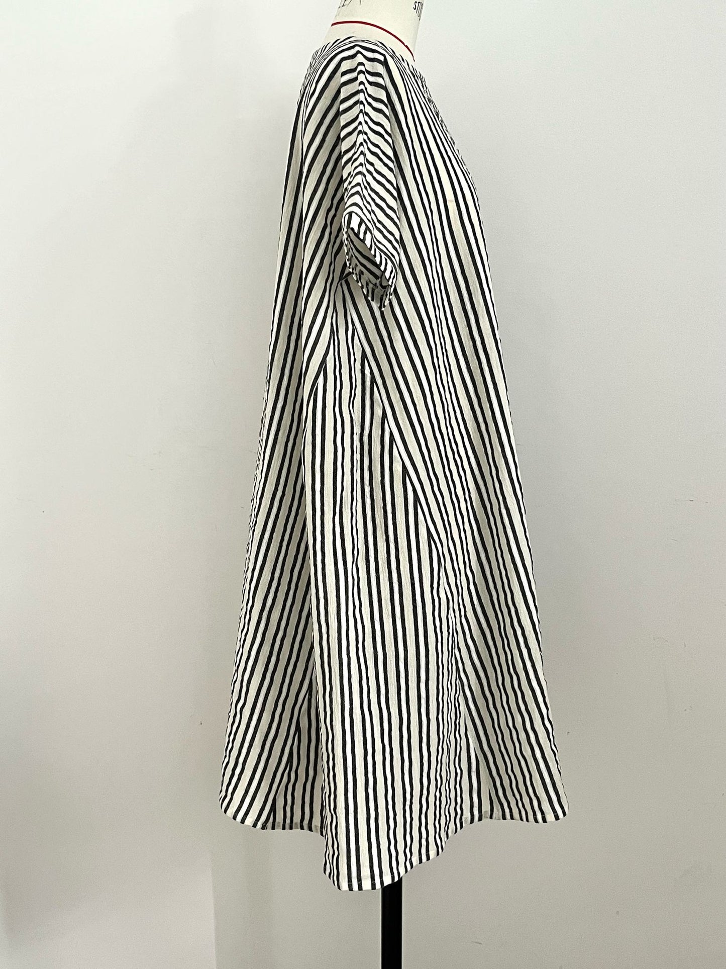 Striped Hand-Woven Cotton Dress