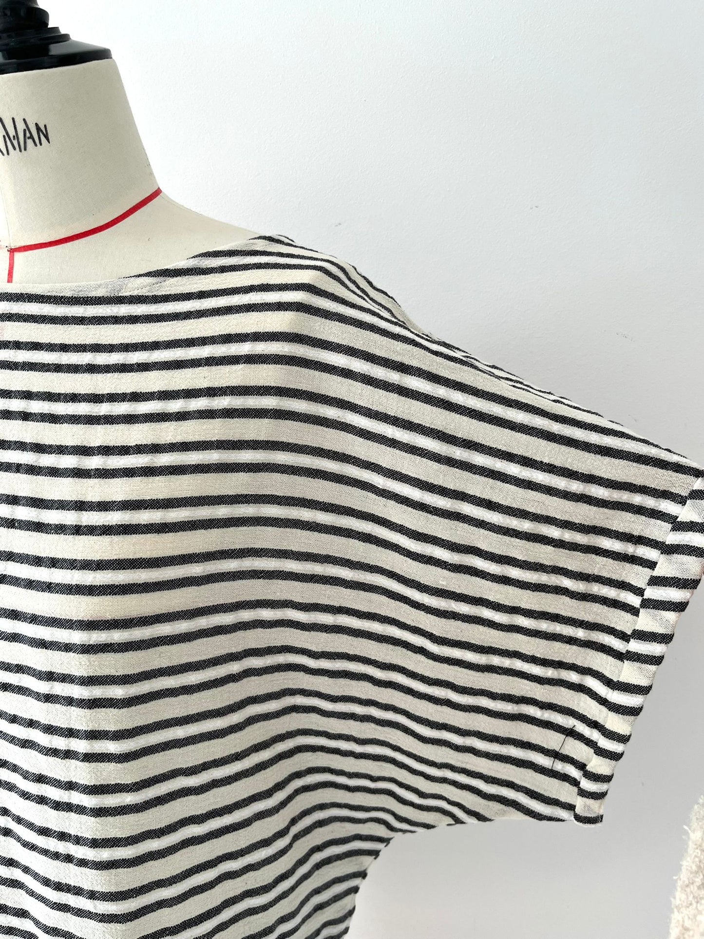 Striped Cotton Hand Painted top